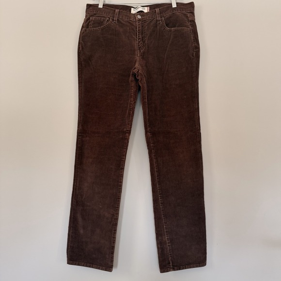 Levi's Denim - VTG Levi's 505 Straight Leg Jeans Women's Size 14 Corduroy Brown Cotton Pants